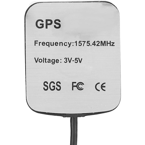 GPS-aktiv antenne, GPS-antenne bil 3 meter/9,8 ft SMA- luftkabel magnetisk bas navigationssignal DVD Am