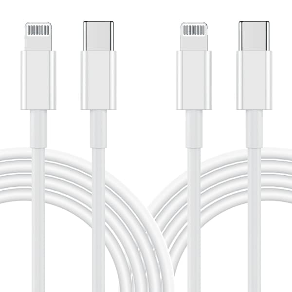 2:a USB-C til Lightning-kabel kompatibel med Iphone 11/12/13 20W 1m
