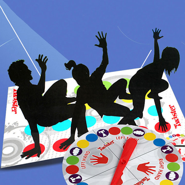 Inomhus Kul Twister Spel Leksak Utomhus Sport Rörelser Interaktion Ga Färgglad färgglad colorful One Size
