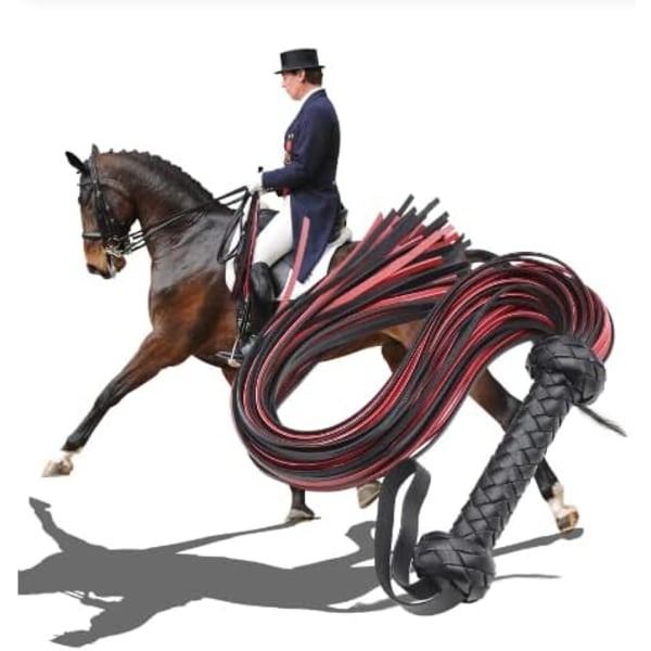 Whip Ride, Ratsastusvitsa hevosille, Ratsastusvitsa, Ratsastusvitsa härkätaisteluun, Vaatevarusteet, PU-nahkainen kahva, Sirkuskahvan harjoitusväline, Piiskajuhlat Cosplay