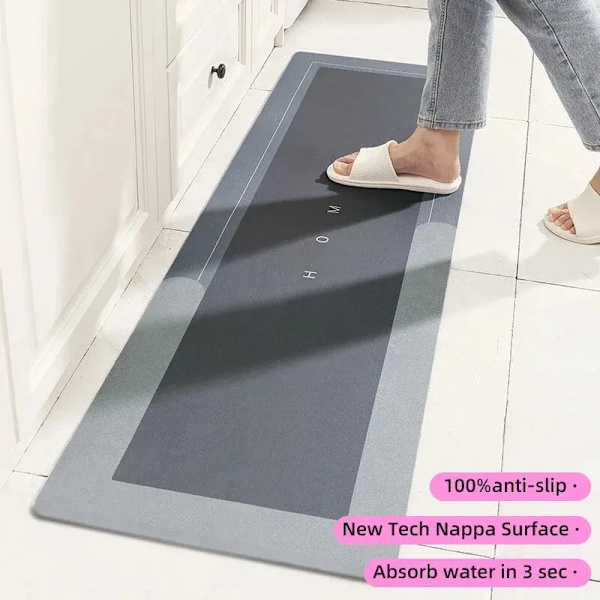 Diatom Mud Badrum Anti Slip Mat 400MMx1200MM