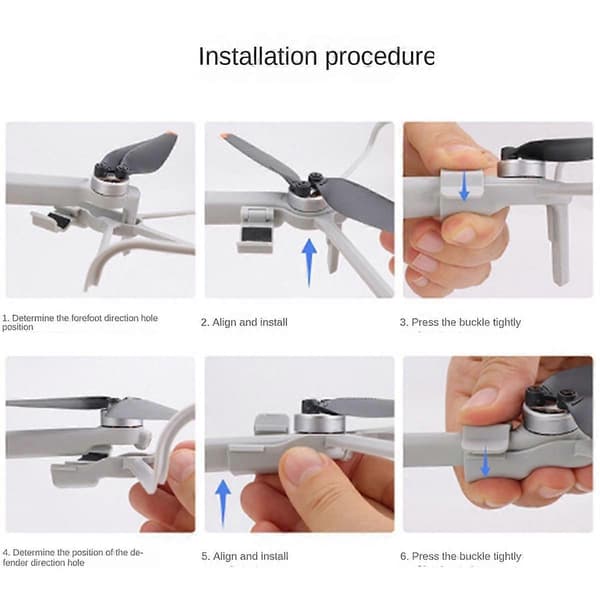 XJ-Propelbeskyttelse til MINI 4 Pro RC Drone RC Opgraderingsdele—max