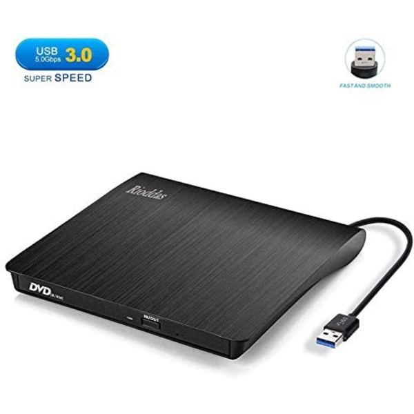 USB 3.0 Ulkoinen DVD-RW CD-kirjoitin / soitin DVD-poltto musta USB