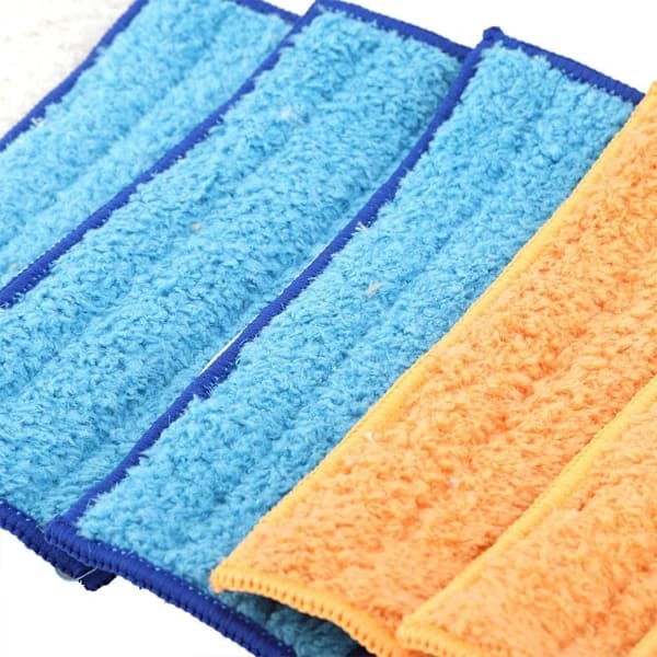 9 stk. udskiftningsmikrofibermoppe Vaskbart moppehoved Moppepuder Robot