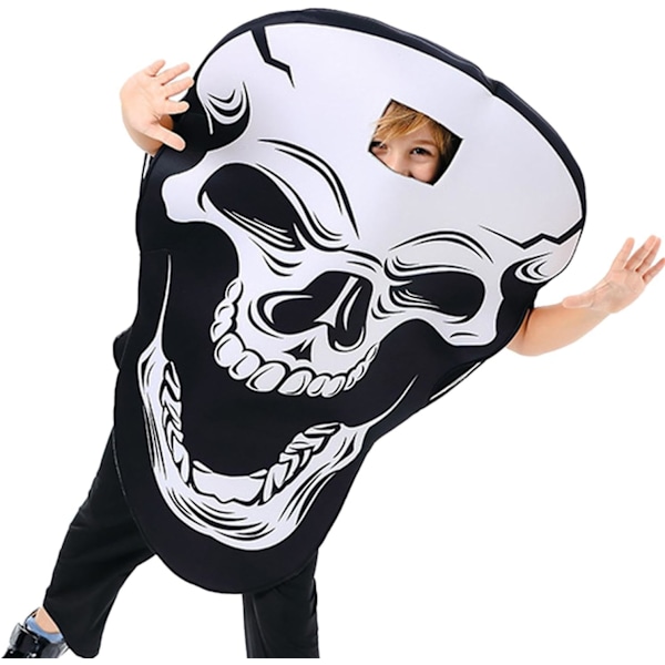 Halloween Skelett kostym, Skelett kostym Barn | Skelettoutfit för barn, Klädsel, rollspelsförråd, semesterkläder, Cosplay-dräkt för pojkflicka S