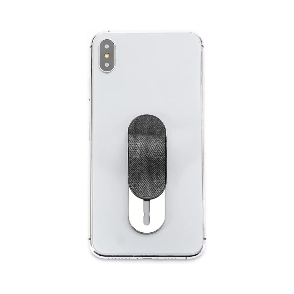 CQBB Push-pull mobiltelefon ringhållare - svart