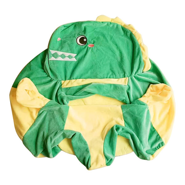 Baby Stöd Cover Tecknad Djurplysch Lära sig sitta Matningsstol Kudde Barnsits Julklappspresent Dinosaur