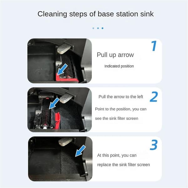 XJ-Sugstation Vandfilter til G10 Støvsuger Reservedele Basestationsfilter Vaske—max