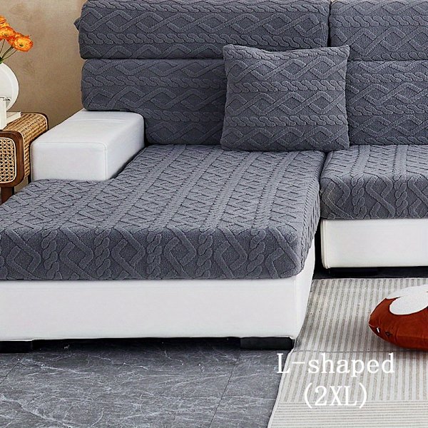 1 st Nordic Stretch Soffa Slipcover, Halkfritt Sofföverdrag, Anti Pet Scratch Möbelskydd För Sovrum Kontor Vardagsrum Heminredning