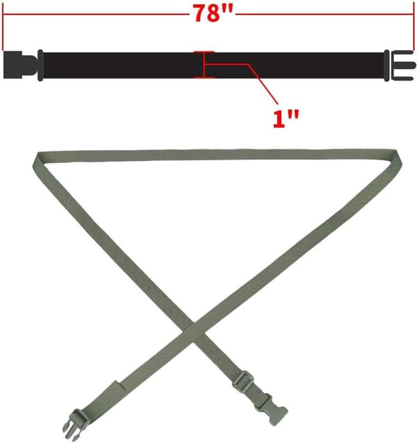 Justerbara bagageremmar, 4-pack, 198 cm x 2,5 cm, plastspännen för resväskor, resväskor och ryggsäckar, grön