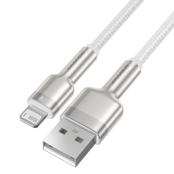 Baseus Cafule Kabel USB Lightning 2.4A 1m Vit