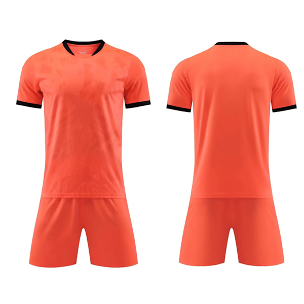 Barnfotbollströjor Herr Pojkar Fotbollskläder Set Kortärmad Barnfotboll Uniformer Vuxna Barn Träning  Träningsdräkt Jersey Elfenben XS Ivory XS