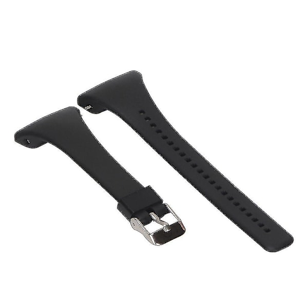 Silikone armbånd erstatningsrem til Polar Ft4 Ft7 Ft ur sort-max