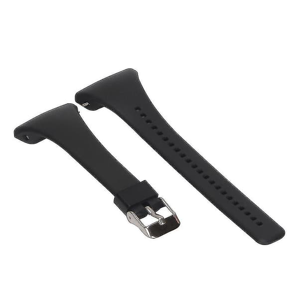 Silikonirannekkeen vaihtohihna Polar Ft4 Ft7 Ft -kelloon, musta-max