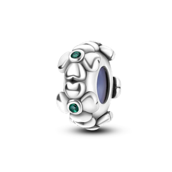 925 Silver Grön Fyrblad Klöver Rosa Stjärna Fit Pandora Original Armband Charm Pärlor Halsband Diy Kvinna Smycken SMC3937