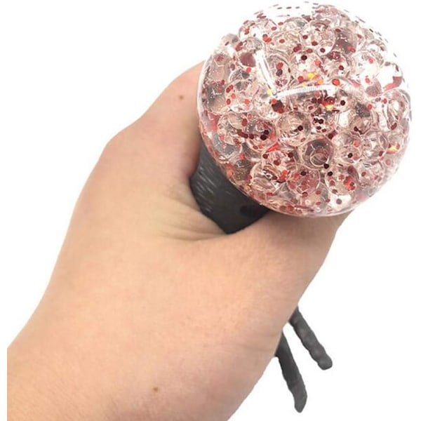 Halloween Spindel Squishy Mesh Grepp Stress Relief Squeeze Grape Ball Halloween Barnkalas Fest Godis Eller Bus Rekv