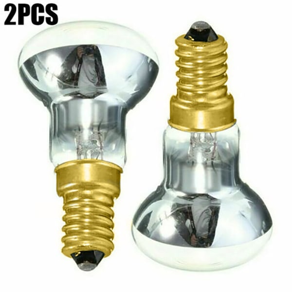 2 stk Halogen Energisparlampe Lava Lampe Pære 25W 25W 25W 25W