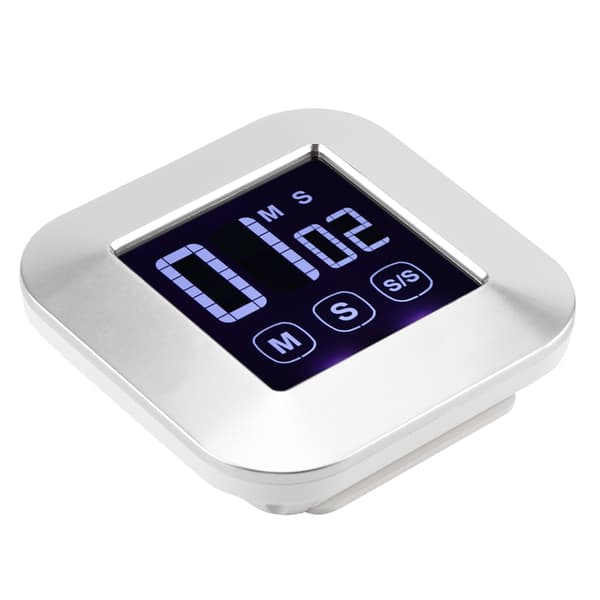 Stor LED-Display Køkkenur Elektronisk Touchskærm Digital Timer_max