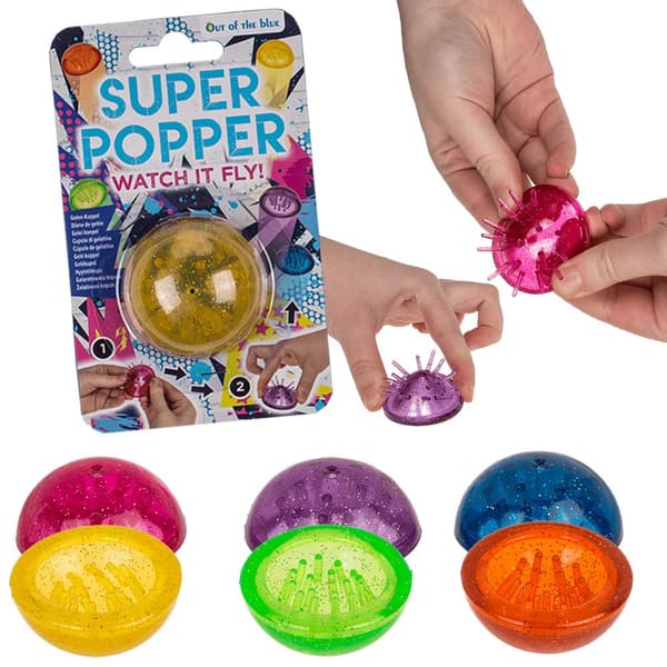 Super Popper / Hyppäävä Kirppu - Lelu monivärinen moniväri_max multifärg