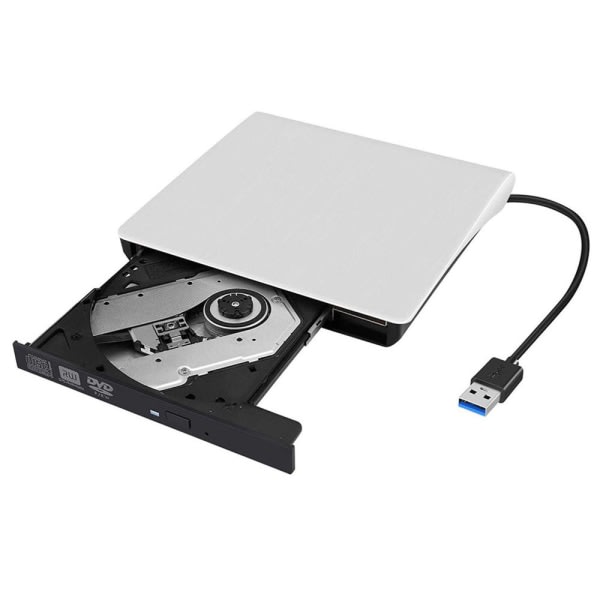 CQBB USB3.0 DVD-brännare - Vit