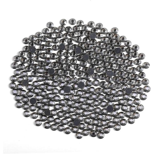 8000 Hotfix Rhinestones, Sort Diamant, SS6, 1,9-2,1 mm til Tøj & Håndværk Black Diamond SS6