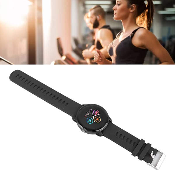 Smart armbånd for blodtrykk, hjerterytme, blodoksygen, IP68 vanntett Bluetooth-monitor for kvinner og menn