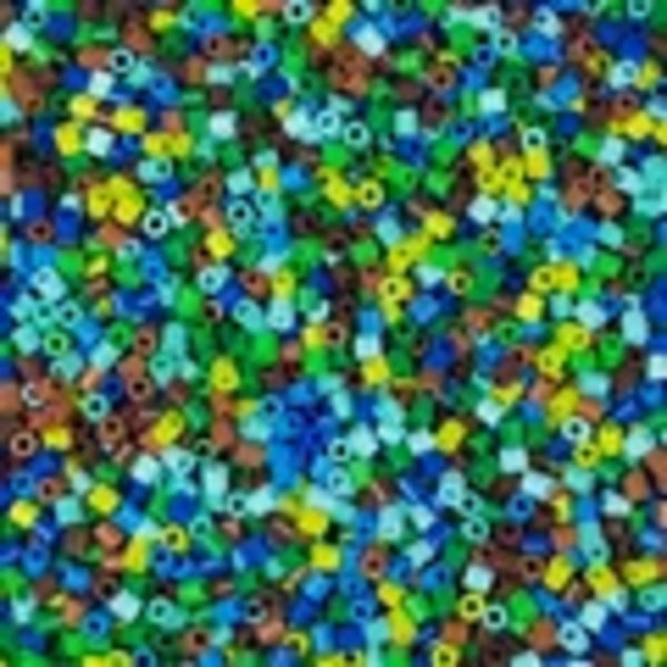 5MM Järnpärlor 1000 st Pixel Pussel Järnpärlor Mix Färger för barn Hama Pärlor Diy Hög Kvalitet Handgjord Present leksak M10