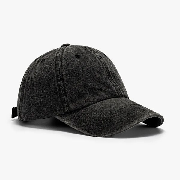 Vasket vanlig cap Retro Justerbar Original Klassisk Lågprofil Bomulls Golfhatt Ustrukturert Cap Herre Kvinner Oransje Justerbar