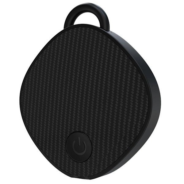 Smart GPS Tracker Bærbar Smart Locator Telefontilbehør To-vejs søgning Bluetooth-kompatibel til bilnøgle kuffert Tegnebog Kæledyr Børn Sort A