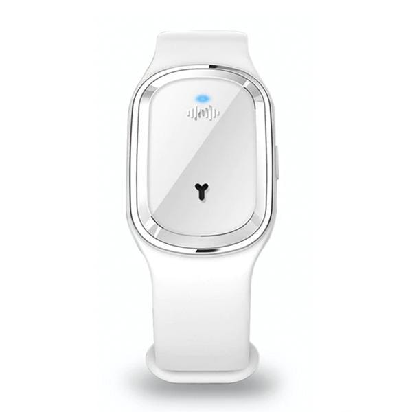 Myggband med ultraljud - Vit White Vit