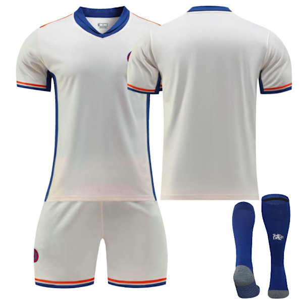 Chelsean Kotipaidat Lapsille 2024-2025 - Vieraspelipaikka - Numeroimaton - Sukat S Unnumbered - Socks S
