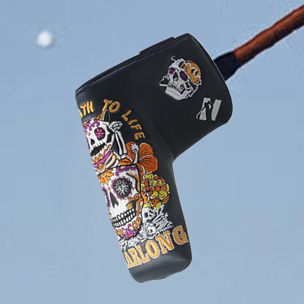 Magnetisk Golfputterhuva, Snygg Klubbhuvudskydd för L-formade Putters A