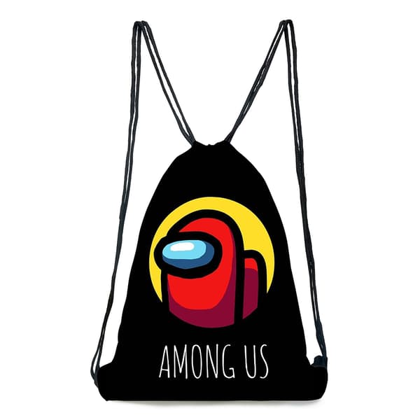 Among Us Dragsko Ryggsäck Barn Skolväska - Perfekt #2