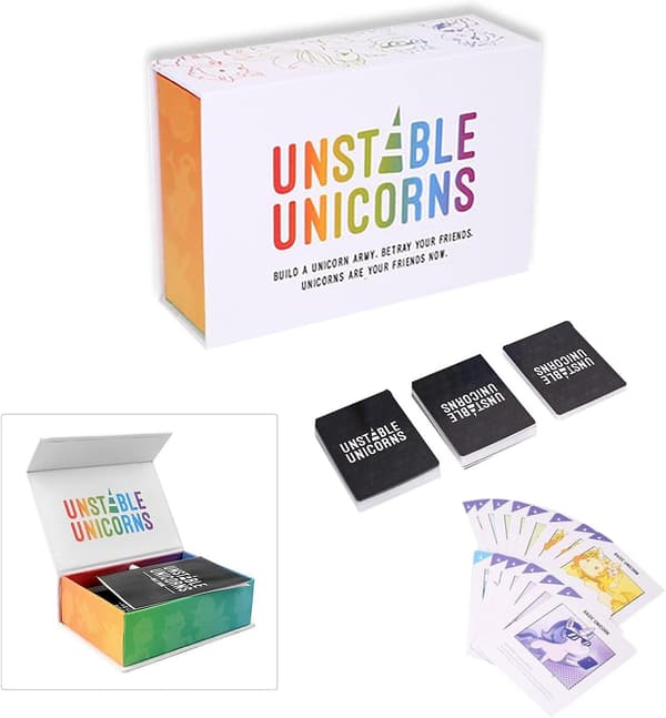 6 st Unstable Unicorn Solitaire Spelset - Strategispel för vuxna, som komplement till Base Unstable Unicorn Solitaire_max
