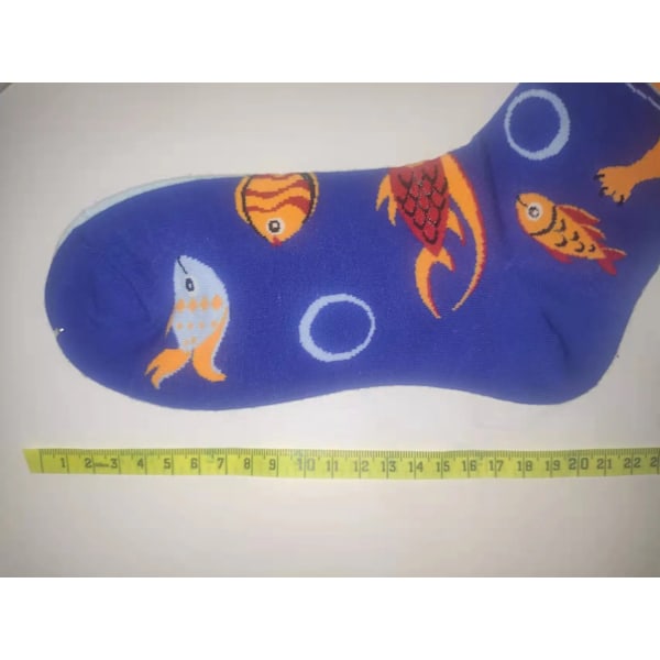 1 Par Mannen Kvinnor Sock Original Ab Tide Sockor Färgglada Katt Koala Kow Bomullsstrumpor Fyra Årstider Unisex Sock För Födelsedagsgåva ZL12 EUR36-43