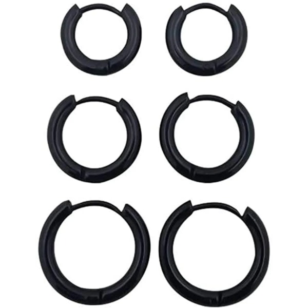 Hoop örhängen kirurgiskt rostfritt stål Hoop örhängen brosk helix sleeper örhänge för män kvinnor flickor pojkar SQBB