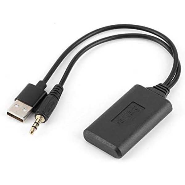 Bluetooth-vastaanotin Bluetooth AUX-sovitin, 3,5 mm/0,14 tuuman auton AUX-äänikaapeli Langaton Bluetooth-vastaanotinsovitin HIFI-stereomusiikki Auto Acc