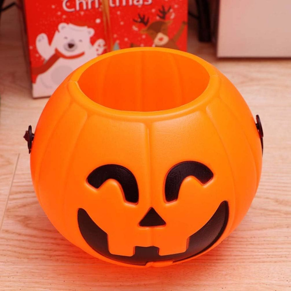 Halloween-kurpitsasanko - suuri appelsiini