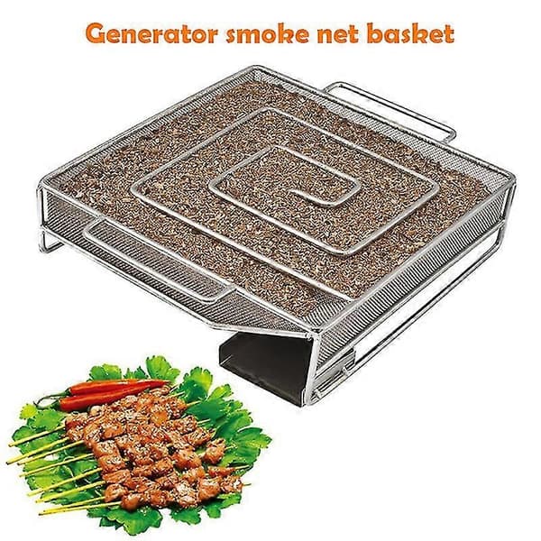Kaldrøykgenerator BBQ Grill Matlagingsverktøy Røyk Mini Generatorboks_max