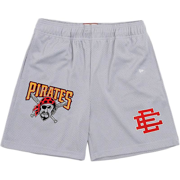 Eric Emanuel EE Basic Shorts for menn gymshorts Board Shorts grå pirat grey pirate L