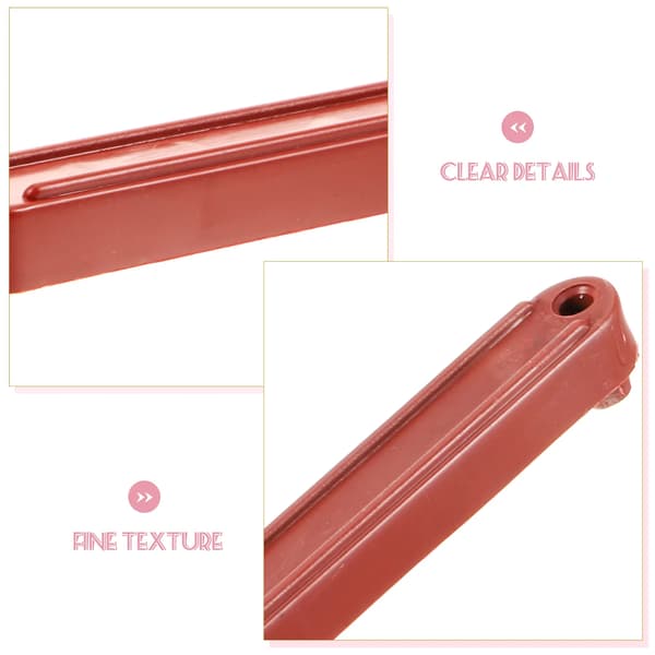 Plastikskuffeskinner Glideskinner til skabe Guider Kommode Reservedele Makeupbord—max