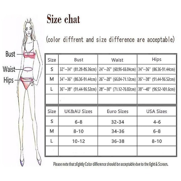 Naisten kaksiosainen uimapuku seksikäs uima-asu riimu naru kolmio bikini S VIHREÄ GREEN M
