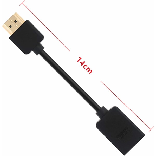 HDMI-jatkokaapeli uros naaras HDMI-jatkokaapeli TV-tikulle