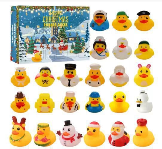 Kökförkläde för kvinnor, 2-pack blommigt förkläde med 2 stora fickor duck blind box