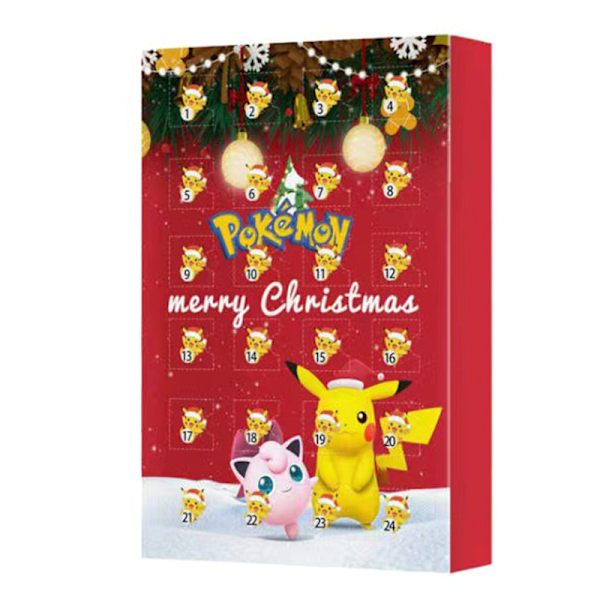 24 Dages Figurer Julekalender Æske Fancy Toys Semester Nedtællingsæske Til Drenge Piger Venner Ed
