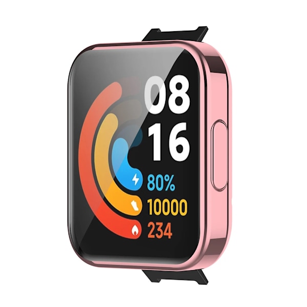Elektropläterad Tpu Skyddslå För Redmi Klocka 2 Lite Full Skärmskydd Shell Bumper Täckt Transparent Redmi Watch 2 Lite