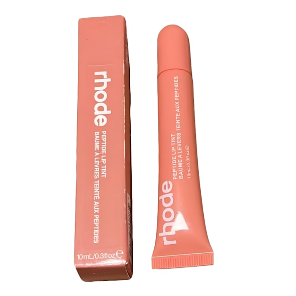 Rhode by Hailey Bieber Peptide Lip Treatment, Peptide Lip Tint, Läpikuultava Väri ja Kosteuttava Viimeistely, 10 ml / 0.3 fl oz peach pit peach pit 1Pcs