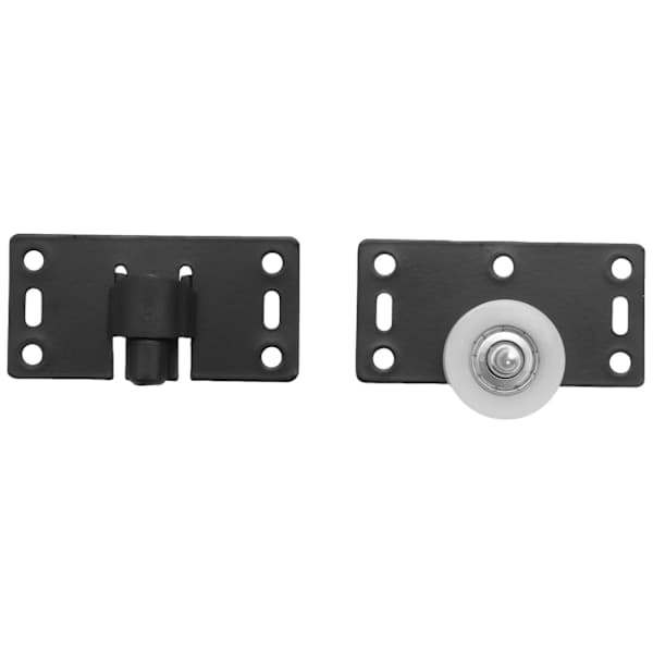 4 set Sliding Door Rollers Wheels for Cabinet Wardrobe Smooth & Silent Nylon Wheels—Max