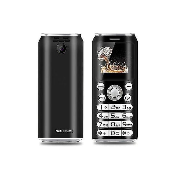 Mini mobiltelefon SATREND (svart)