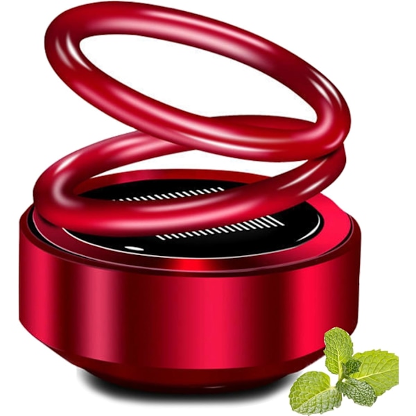 Miqiko Kannettava Mini Kineettinen Lämmitin, Elektromagneettinen Jäätymisenestolaite (Punainen) RED